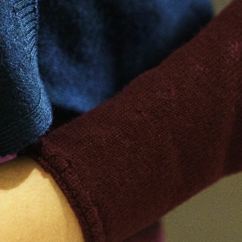 Gants Longs femme Rouge d'Hiver Made in France en laine douce – Image 3