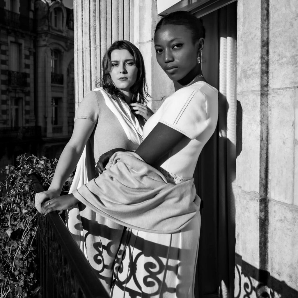 Robe élégante sur-mesure, Maison Merise, showroom à Orléans
